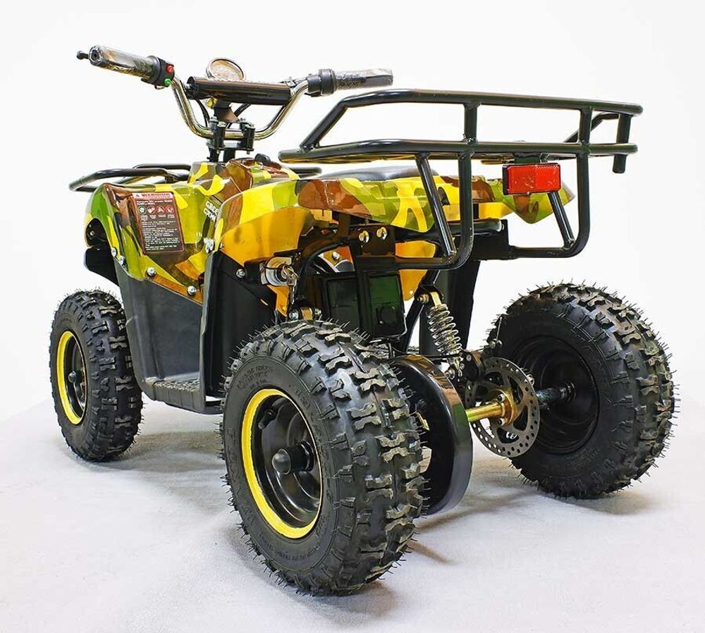 Квадроцикл детский GreenCamel Гоби K40 (36V 800W R6 Цепь) быстросъем. электр.