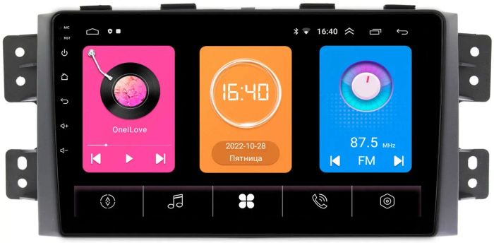 Магнитола для KIA Mohave 2008-2017 - GT9-9142 на Android 10