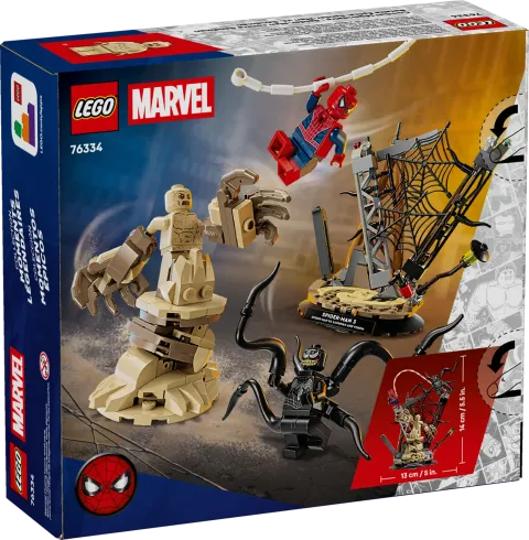 Конструктор LEGO Marvel 76334 Epic Battle: Spider-Man vs. Sandman