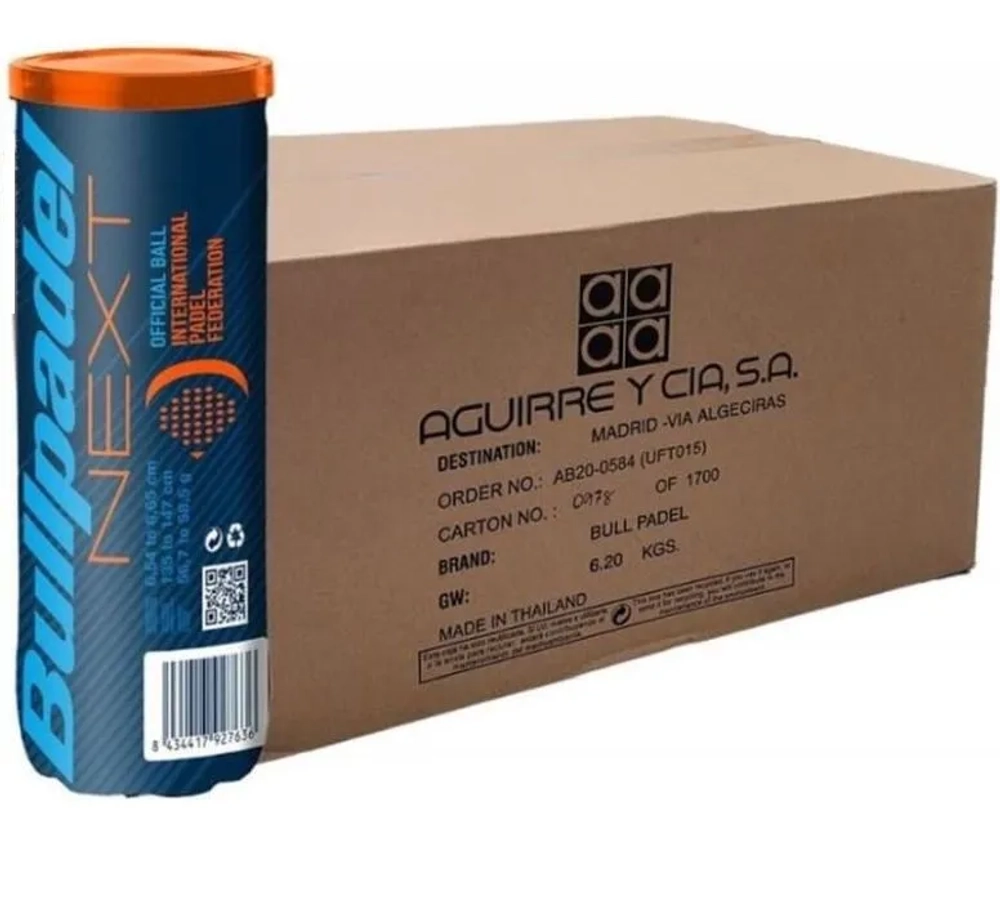 Мячи для Padel Bullpadel NEXT 24 x 3B