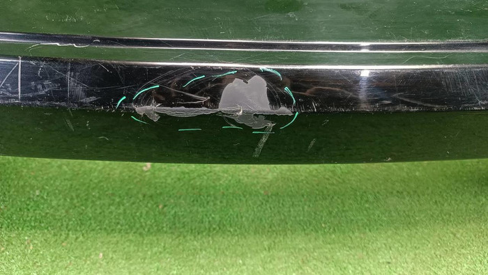 Бампер задний Porsche Macan (2014-2018)