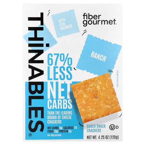 Fiber Gourmet, Thinables®, Ranch, 120 г (4,25 унции)