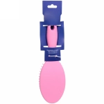 Расческа массажная «Lady Brush», форма овальная, цвет фуксия, 22,5*7см (блистер Ultramarine)