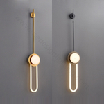 Wall design lamp    (Black)Pontan