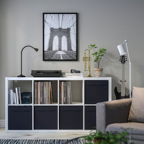 Коробка IKEA DRONA (ДРЁНА), Черный, 33х38х33 см