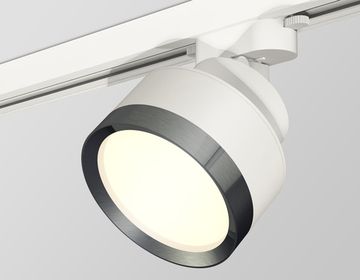 Комплект трекового однофазного светильника 1*GX53 XT8101006 SWH/PPH белый песок/графит полированный (A2524, A2105, C8101, N8133) DIY System Complects Ambrella