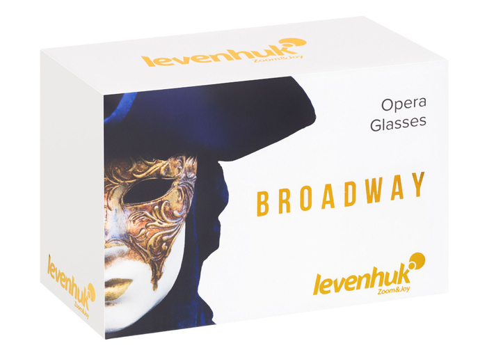 Театральный бинокль Levenhuk Broadway 325B, красный