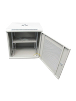 Шкаф телекоммуникационный настенный ST-NCP12U600 (СЕРЫЙ) С ПОЛКОЙ