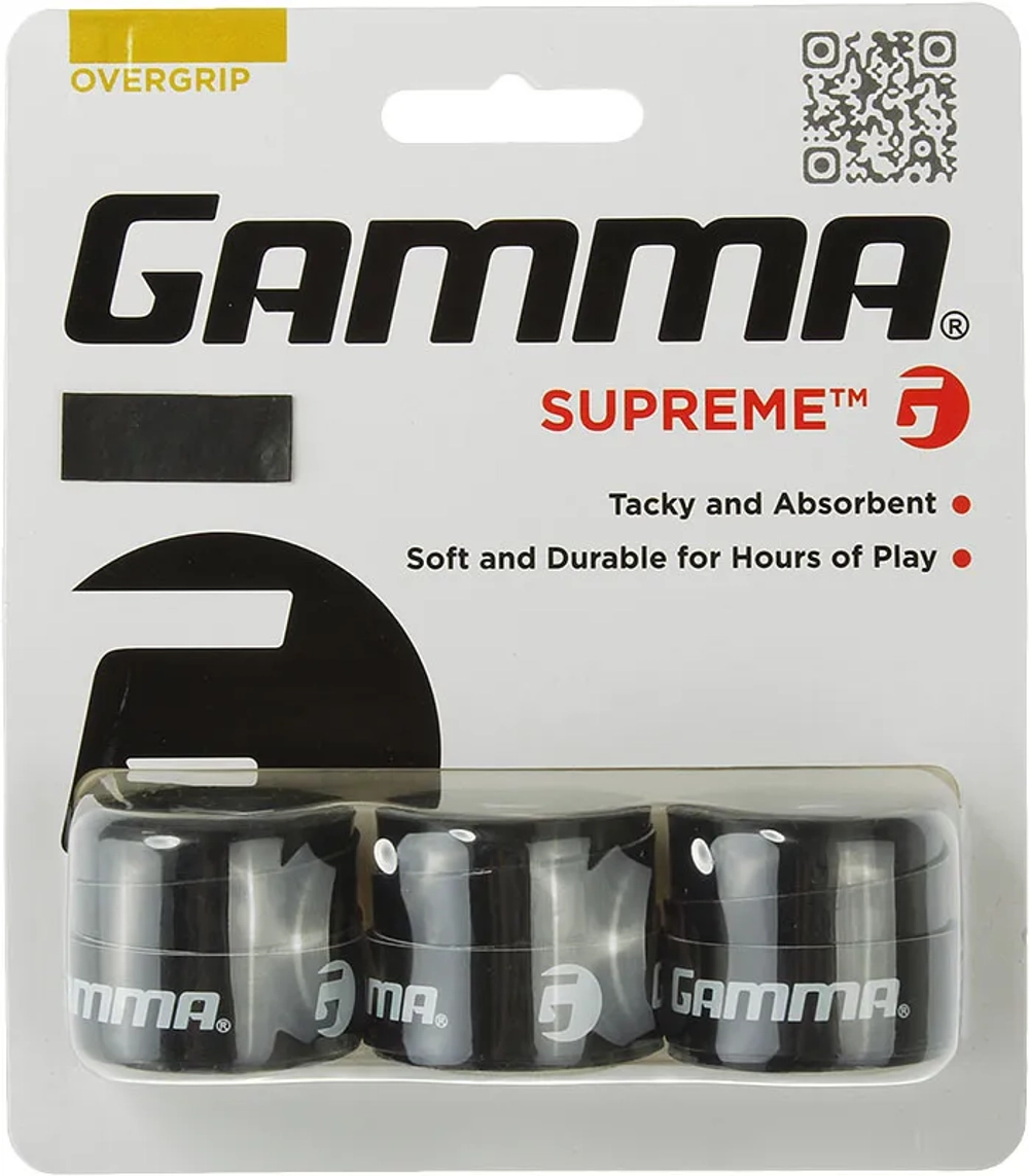 Теннисные намотки Gamma Supreme 3P