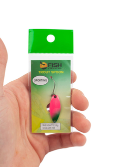 Блесна Fish Crystal SPORTING 30 мм 2.8 г на форель цвет 68