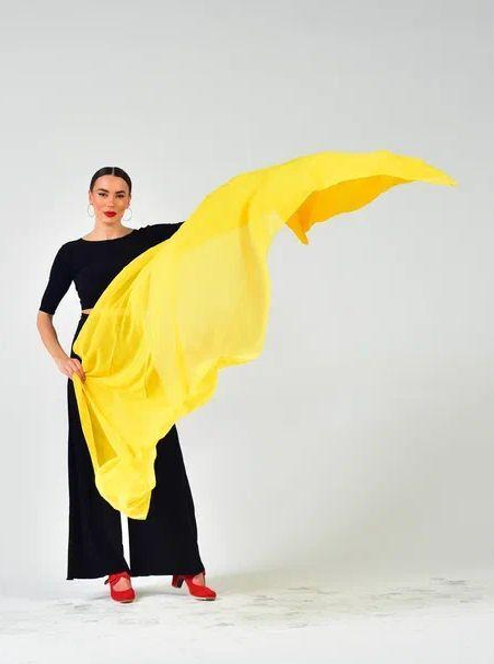 Шаль для восточных танцев Dance Every Wear SM7907 006, желтый
