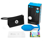 Синяя пробка для ношения 14см b-Vibe Snug Plug 5 BV-013-BLU