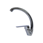 Смеситель для кухни 35k MIXLINE МЛ15-032(ML15-032)высокий излив б/отв боковая п/гайку (без подводки)