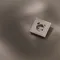Накладка для розетки с USB A+C с заземлением и защитными шторками Voltum S70 Платина VLSM001010