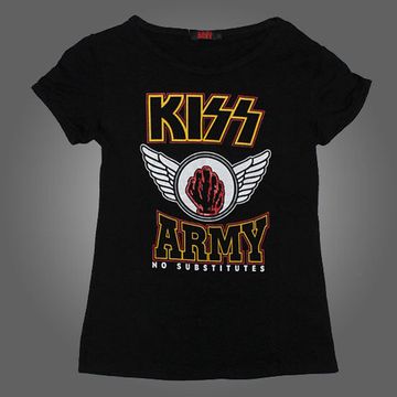 Футболка женская KISS ARMY (307)