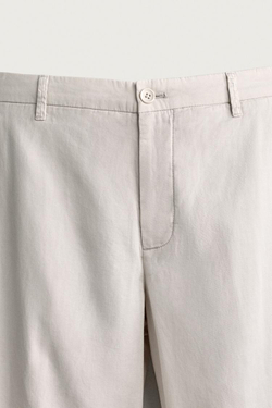 ZARA БРЮКИ RELAXED FIT С ЭФФЕКТОМ ПОТЕРТОСТИ, ЦВЕТ ЛЬДА