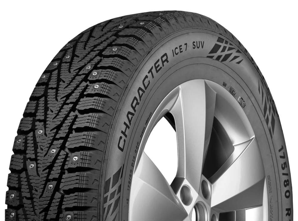 Шина IKON Tyres Character Ice 7 SUV 235/75 R15 105T (Nordman 7 SUV) шипованные