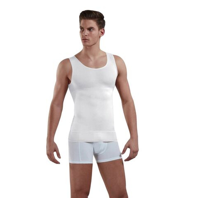 Мужская утягивающая +size майка-корсет Doreanse Shape (Размер: XXXL) (Цвет: бежевый)