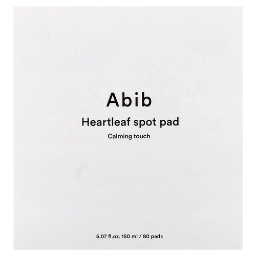 Abib, Heartleaf Spot Pad, 80 тампонов, 150 мл (5,07 жидк. унц.)