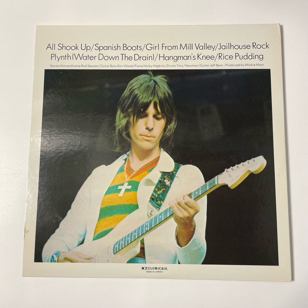 Винтажная виниловая пластинка LP The Jeff Beck Group Beck Ola (Япония 1976) (Оби)
