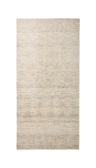 Ковер Lenuo из шерсти и хлопка жаккардовый цвет экрю, 160 x 230 см
