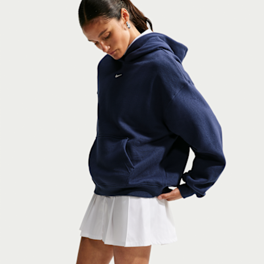 Nike Studio Fleece Medium Weight Женская толстовка с капюшоном оверсайз - Nike