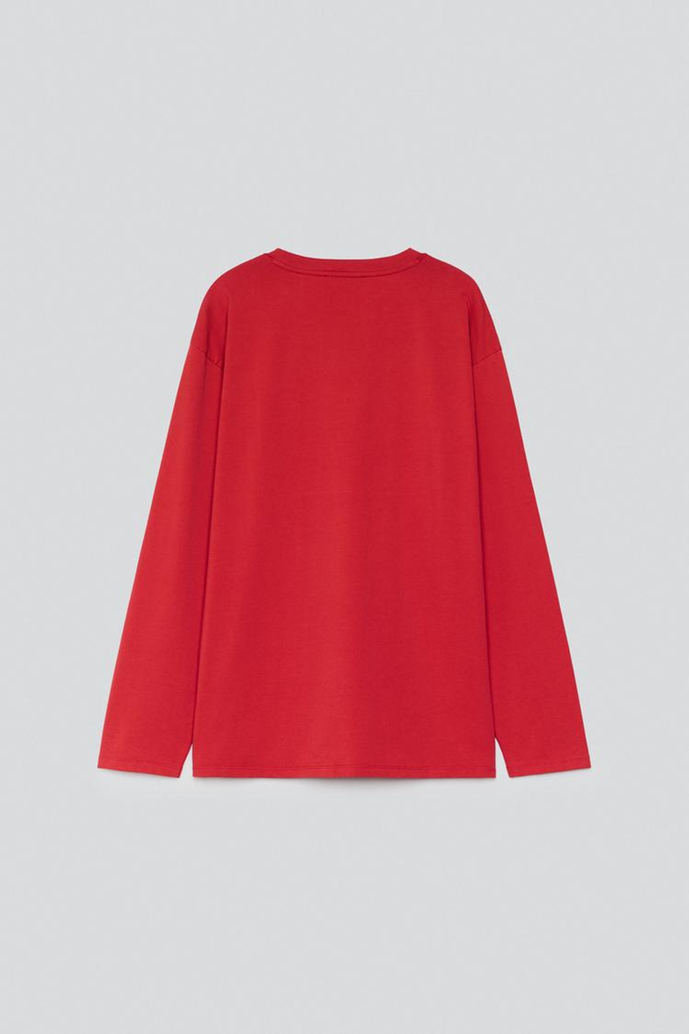 ZARA X BAISI GUADAGNINO ФУТБОЛКА С КОНТРАСТНЫМ ПРИНТОМ, КРАСНЫЙ