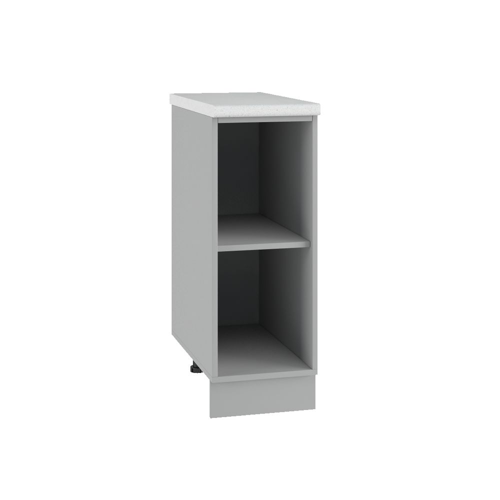 Корпус Шкаф нижний 850*300 (С 300) (серый), ДСВ Мебель