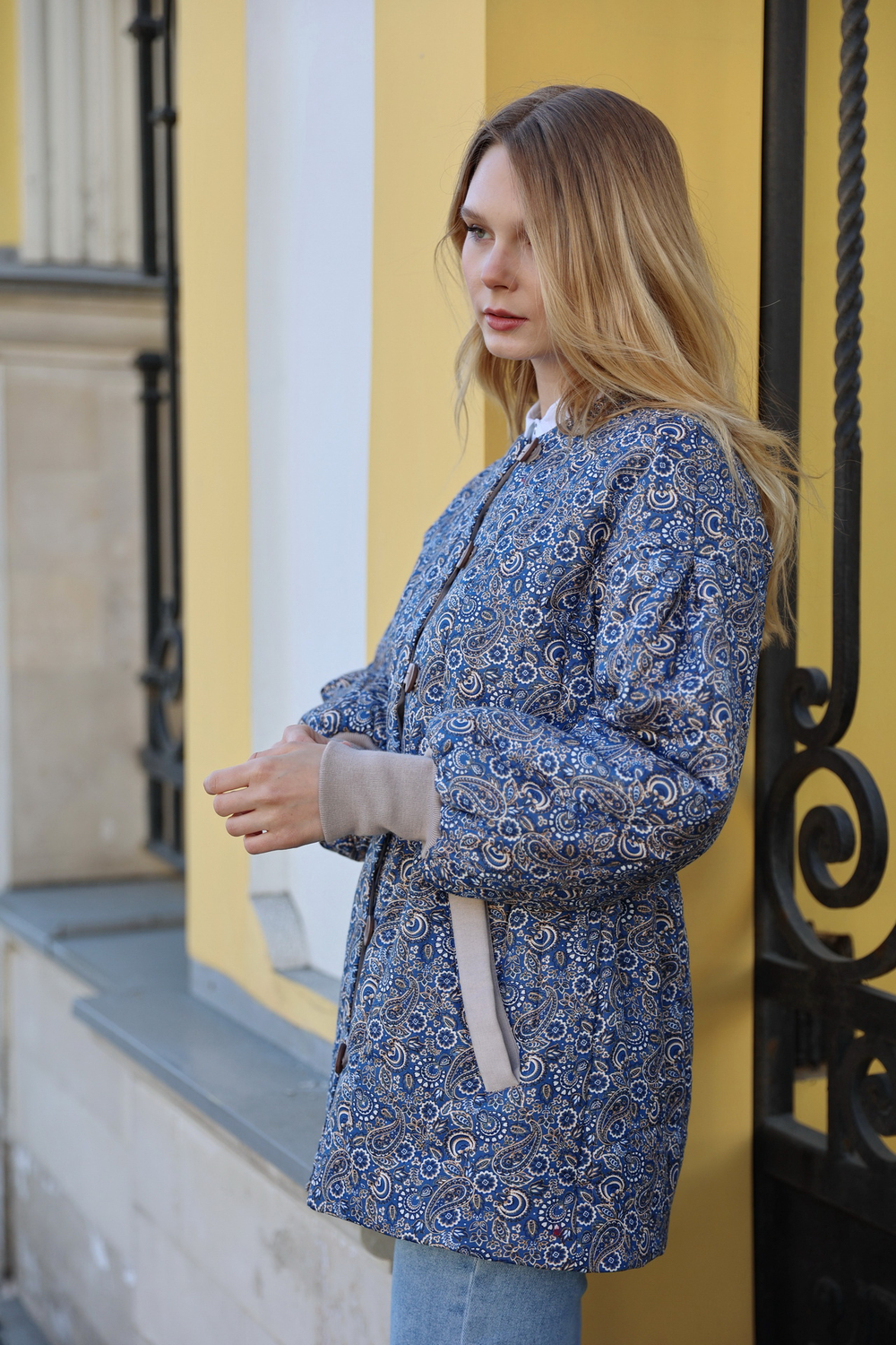 Padded Jacket "Paisley"