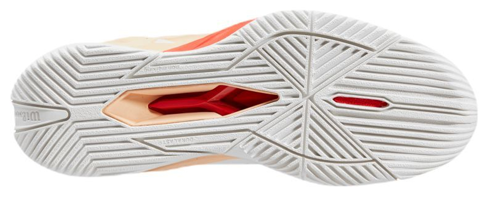 Женские Кроссовки теннисные Wilson Rush Pro 4.0 - белый
