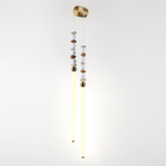 6640/16WL HIGHTECH ODL25 227 Настенный светильник бронзов/белый/металл/акрил IP20 LED 16W 3500K 220V MONELLA