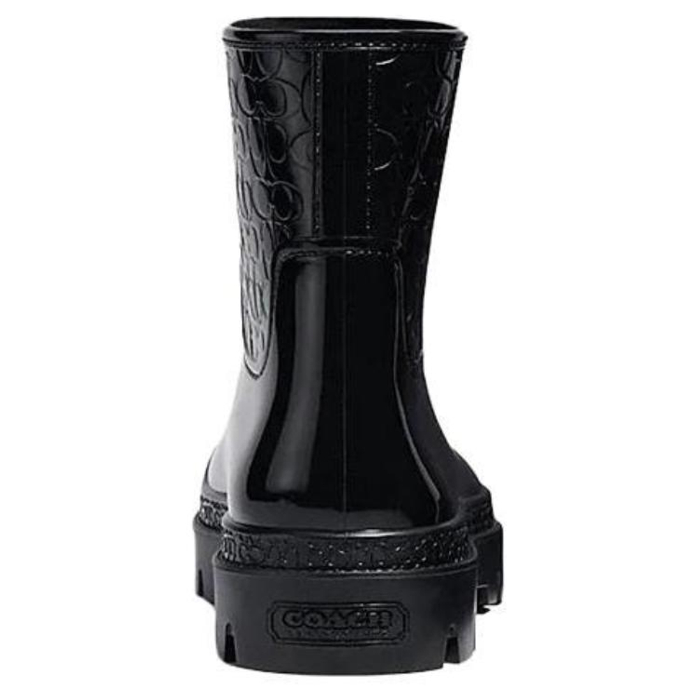 COACH Rain Boots Women"s Black