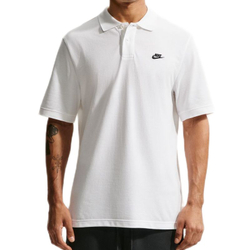 Мужское теннисное поло Nike Club Polo Pique - white/black