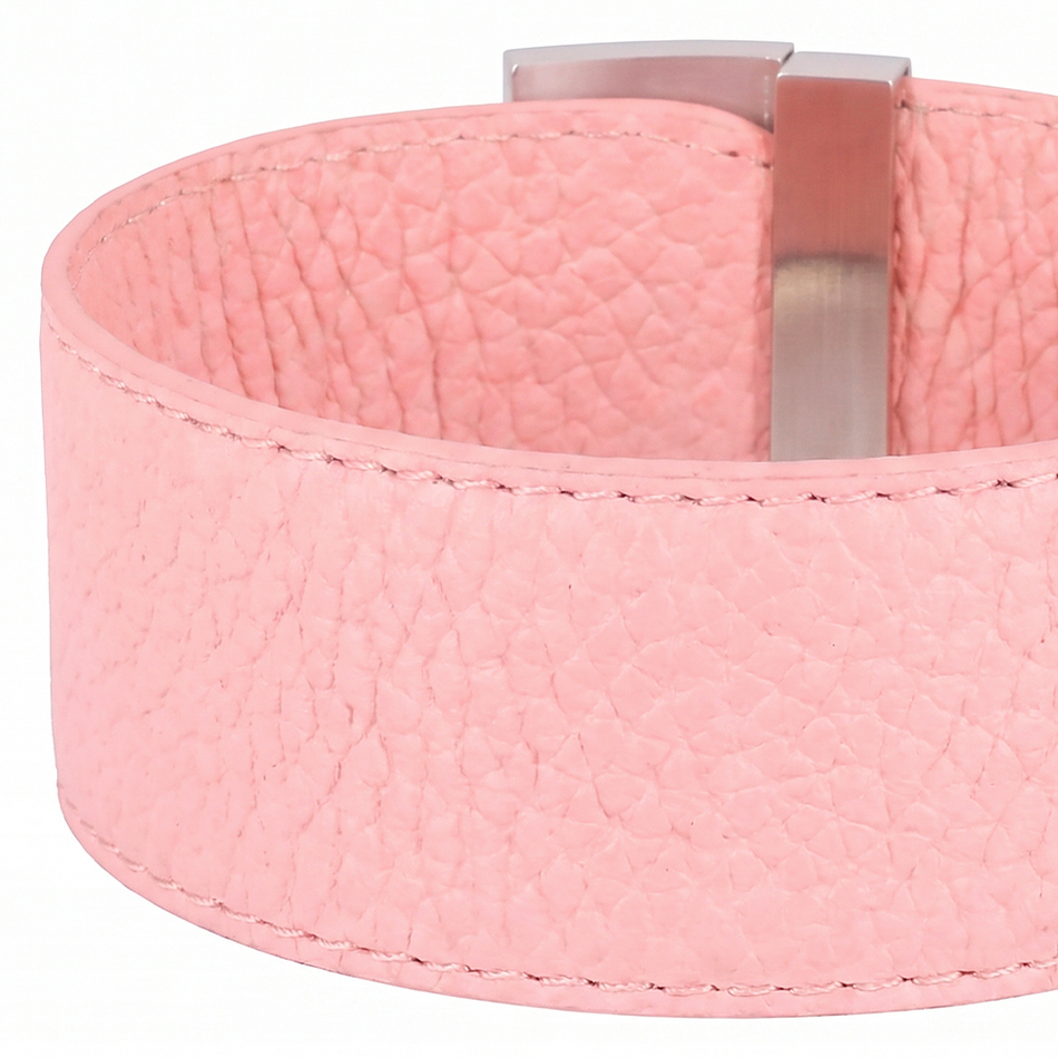 Кожаный ремешок Fiore Luna розовый CB003.10 ROS