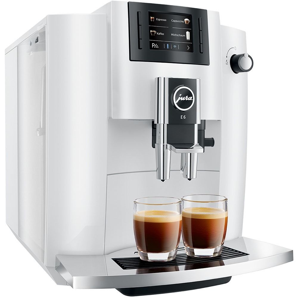 Кофемашина Jura E6 Piano White EB (15378) - 3
