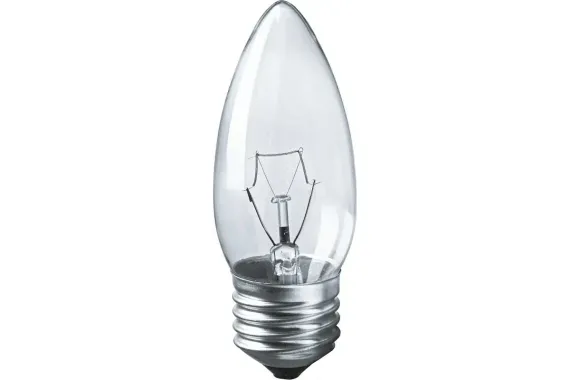 Лампа Navigator 40Вт Е27 свеча прозрачная 09958