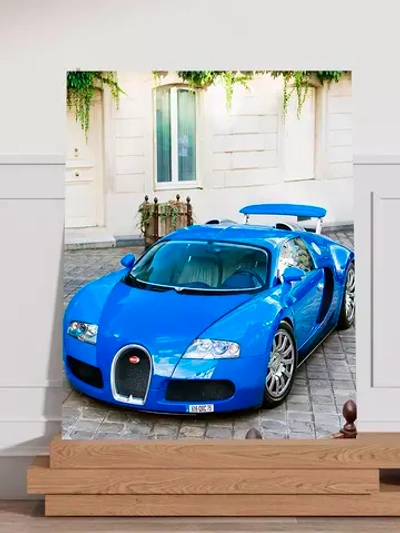Интерьерная картина "Bugatti Veyron", 50х70см 1шт.