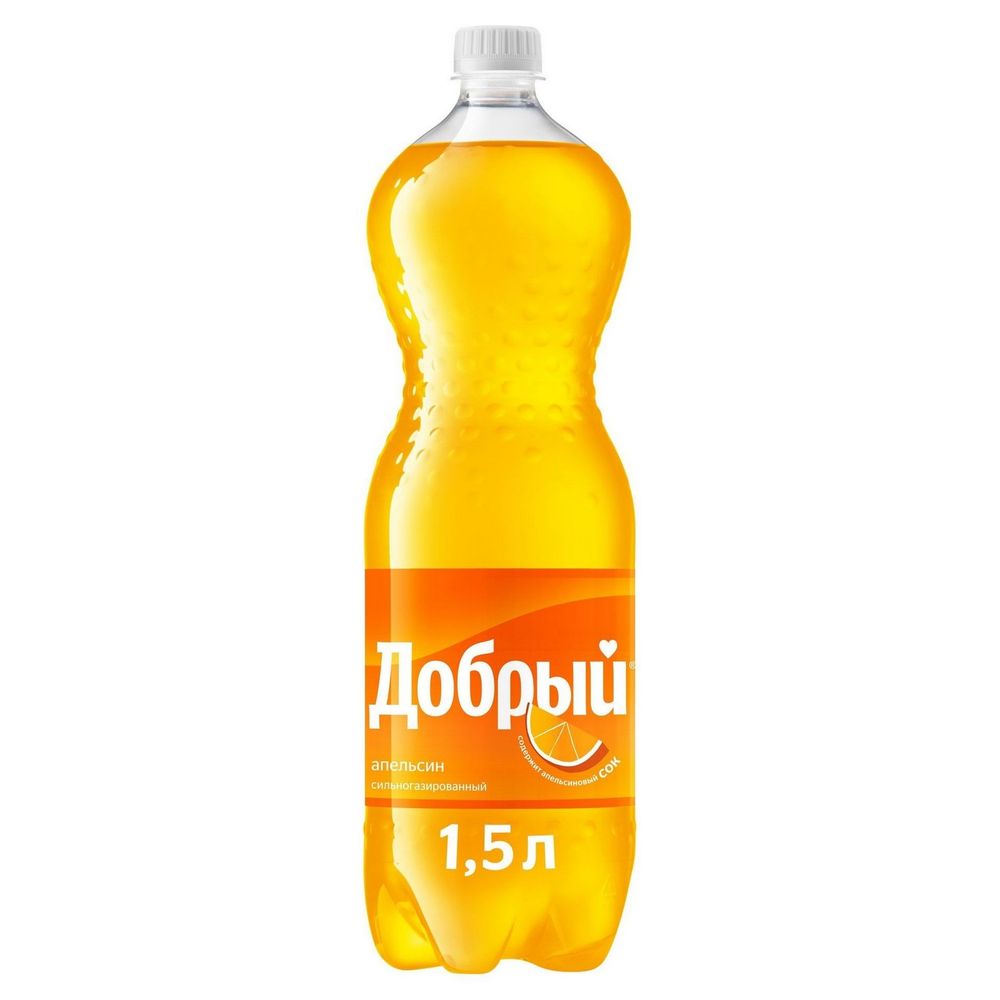 Напиток Добрый Апельсин пл/б 1,5л