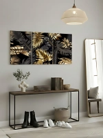 Картина на стену модульная 124x60см