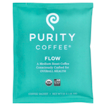 Purity Coffee, Flow, саше, средняя обжарка, 5 саше по 13 г (0,45 унции)