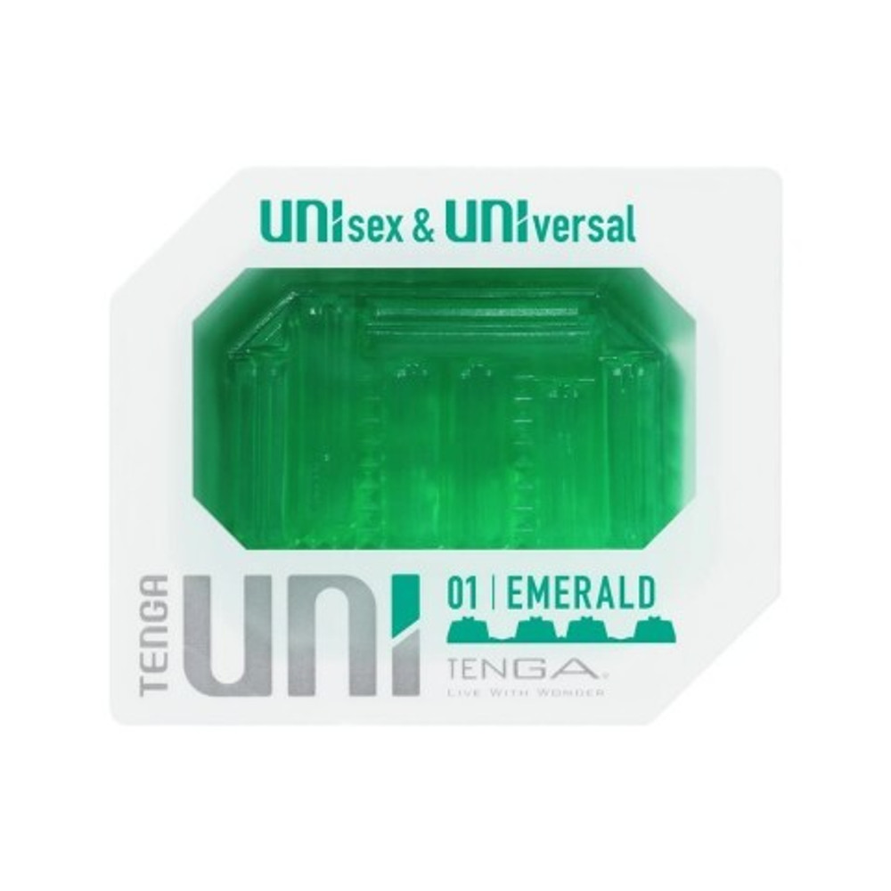 Мастурбатор Tenga Uni Emerald