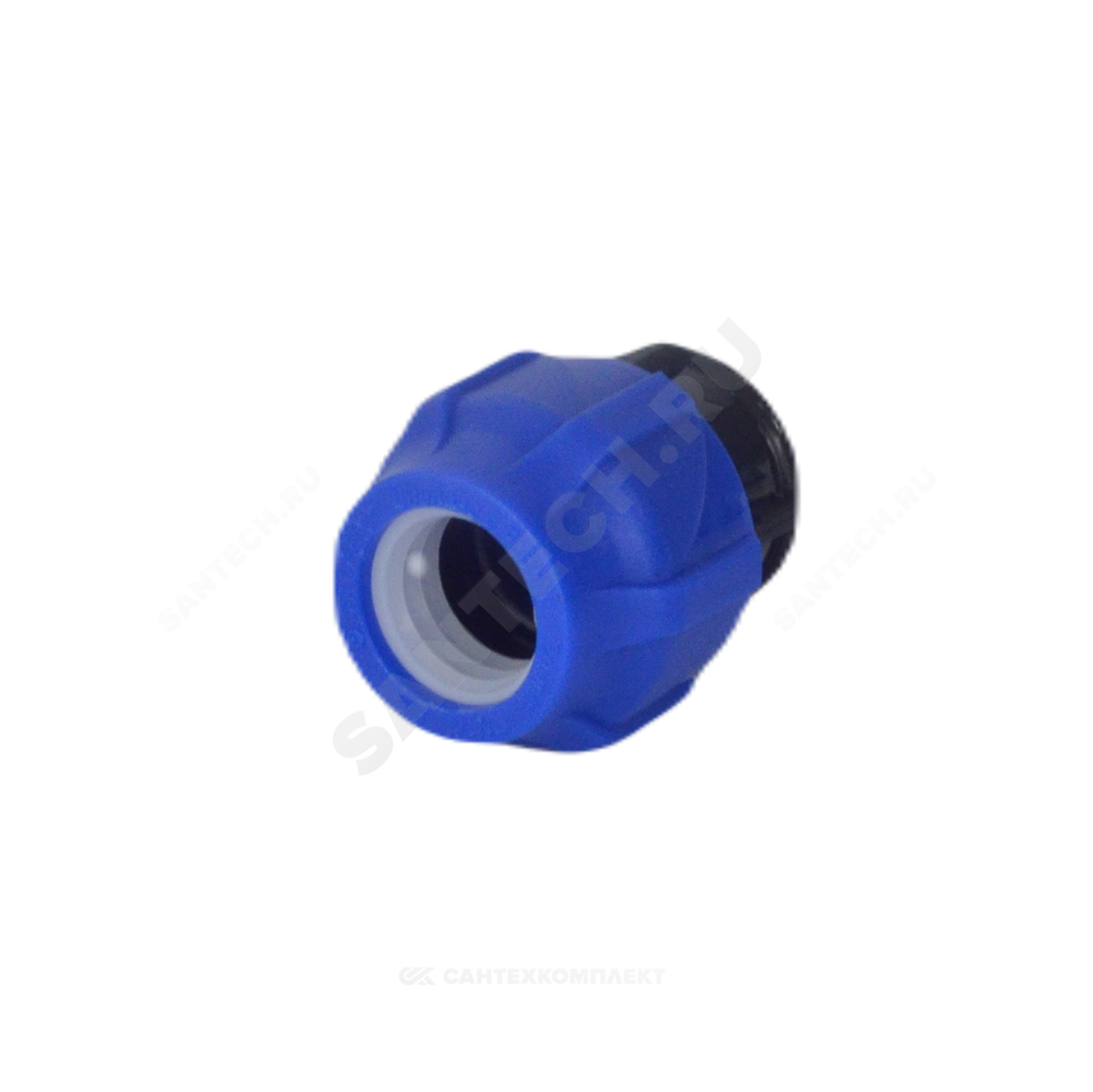 Заглушка компрессионная ПЭ Дн 25 Ру16 VALFEX 121001123025