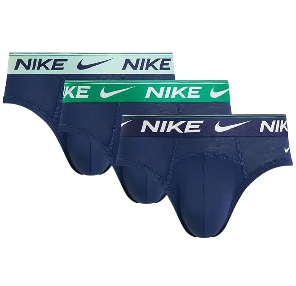 Мужские спортивные боксеры Nike Ultra Comfort Hip Brief 3P - delf blue