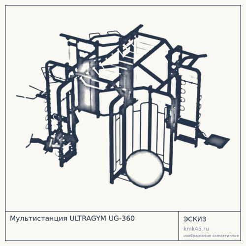 Мультистанция ULTRAGYM UG-360 — от 653 000 ₽