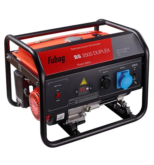 Бензиновый генератор FUBAG BS 3500 Duplex