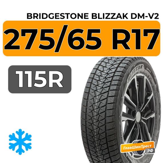 Bridgestone Blizzak DM-V2 275/65 R17 115R