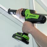Пистолет для герметиков аккумуляторный 24В Greenworks G24CAU (без АКБ и ЗУ) 3501707