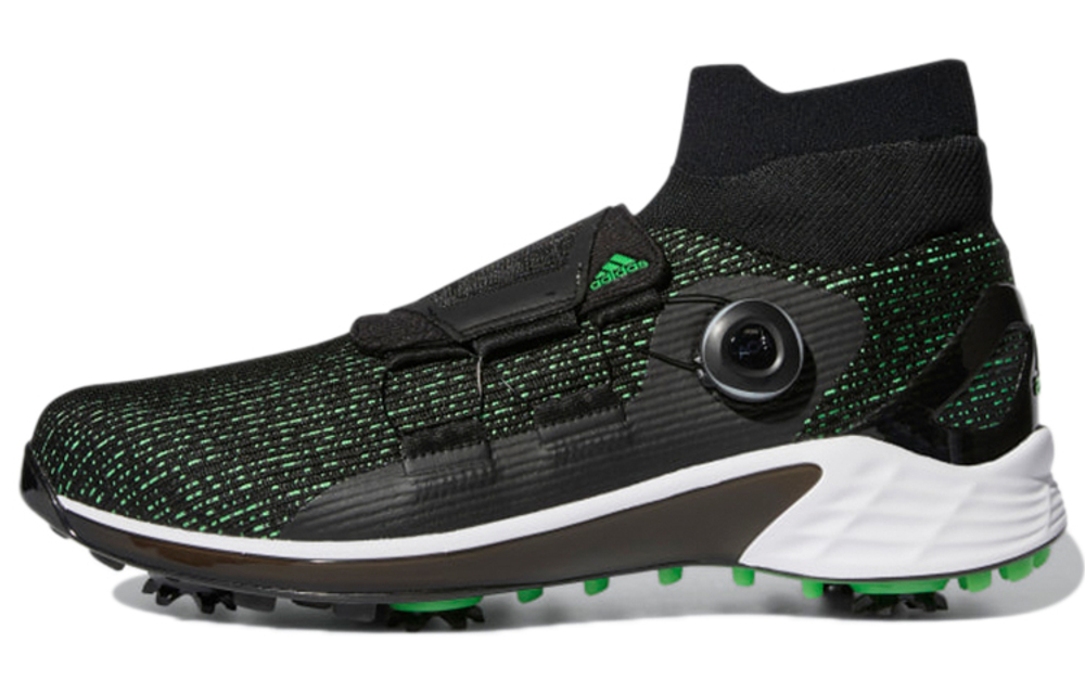 Adidas ZG21 Motion Primegreen Boa Mid "Black Screaming Green"