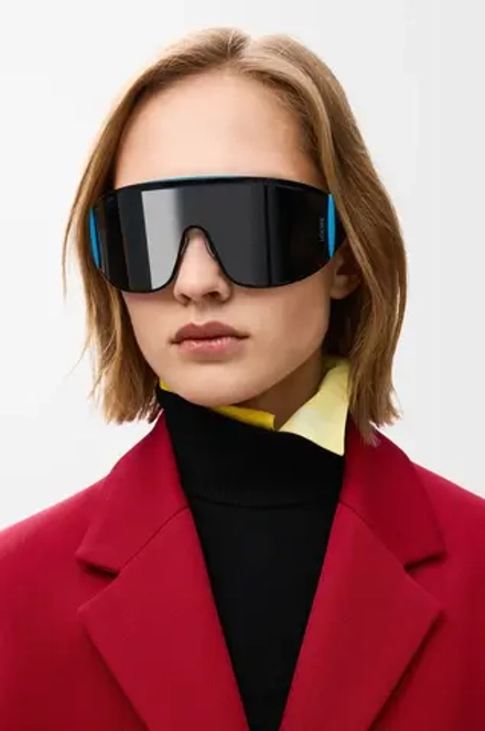 Loewe Солнцезащитные очки Speed ​​Mask, черный/синий