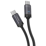 Кабель с нейлоновой оплёткой и ремешком Deppa Thor USB-C (1,2 м)